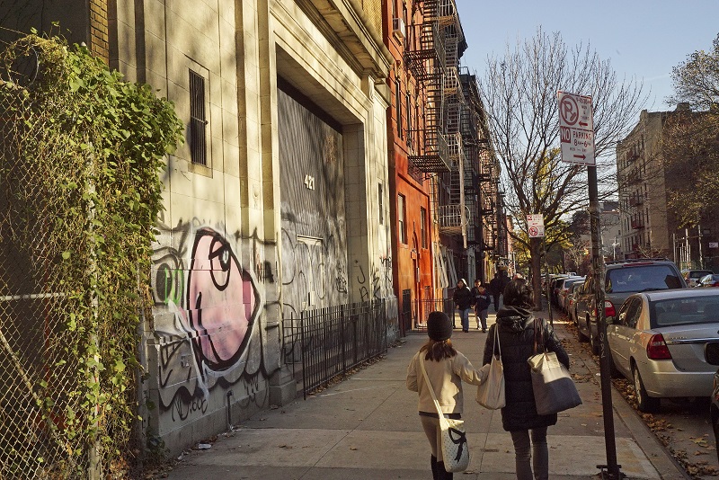 East 6th Street near 1st Avenue, East Village neighbourhood of New York’s Manhattan borough, November 20, 2015. — Picture by Nicole Bengiveno/The New York Time