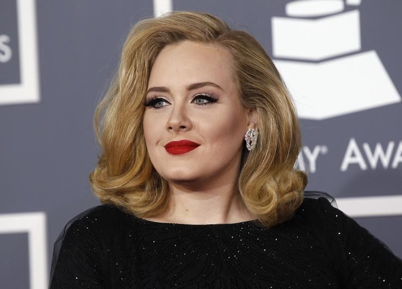 British singer Adele arrives at the 54th annual Grammy Awards in Los Angeles, February 12, 2012. u00e2u20acu201d Reuters pic