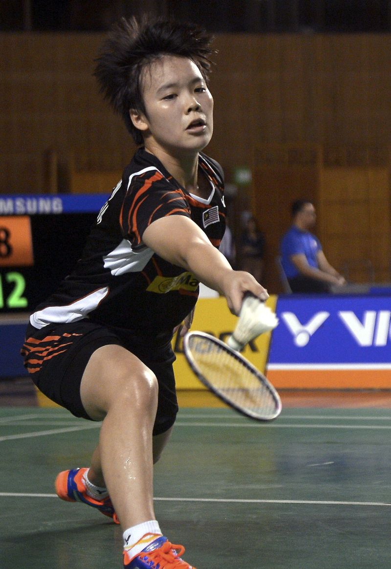 Jin Wei: Happy to have met her target to reach the final.