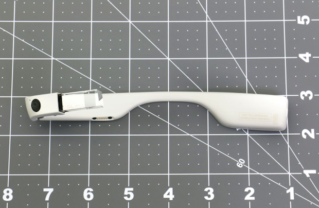 The device has a more robust build, a larger prism, and has a hinge that allows it to fold and is built to withstand bumps and bruises in the workplace. — Picture courtesy of Google via the FCC