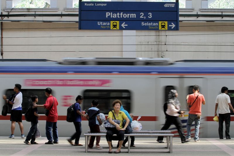 Frayed tempers at KTMB counters and public complaints made the news yesterday after the railway company opened tickets for sale for December 2019 to February 2020 period. ― Picture by Yusof Mat Isa