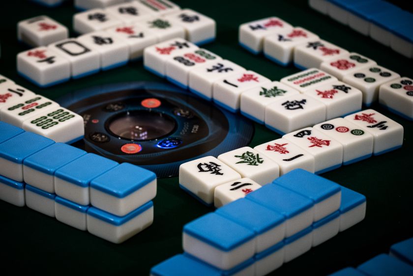 nIn this picture taken on December 5, 2015, mahjong tiles are seen during the World Series of Mahjong championship in Macau. u00e2u20acu201d AFP picn