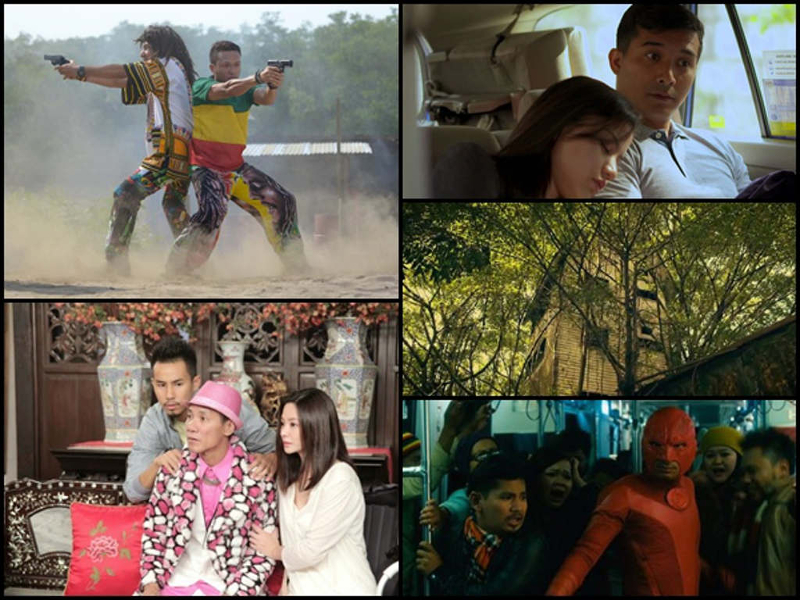 A compilation picture of some of the highest-grossing local movies of 2015. u00e2u20acu201d Picture by Cinema Online