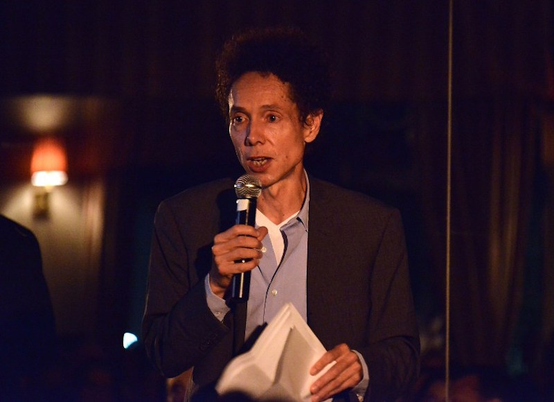 Malcolm Gladwell attends the Malcolm Gladwell and Lisa and Eric Eisner in support of YES event in West Hollywood, California, October 15, 2014. u00e2u20acu201d AFP pic