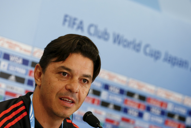 Argentine club River Plate's coach Marcelo Gallardo speaks during a news conference ahead of his team's Club World Cup semi-final match against Sanfrecce Hiroshima in Osaka, western Japan, December 15, 2015. u00e2u20acu201d Reuters pic
