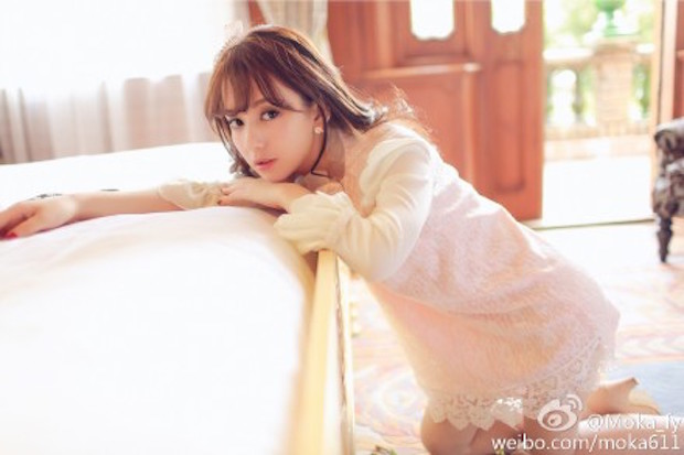 Kwok said he was introduced to Fang by mutual friends. — Picture via Weibo.com/MokaFang