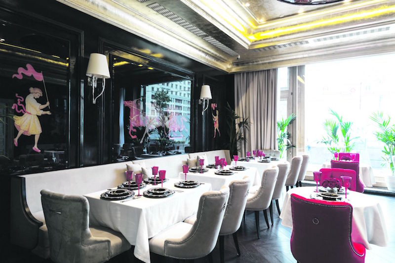Plush surroundings and fancy food, you can be assured of a toasty session at the Grand Cafe Dr Zhivago. — TODAY pic
