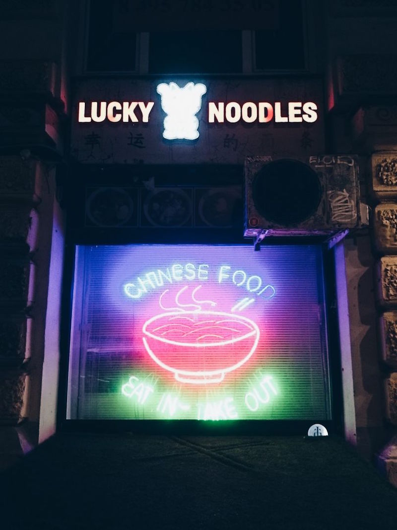Need some soup and Chinese food to warm yourself up? How lucky for us that there is Lucky Noodles in Moscow. — TODAY pic