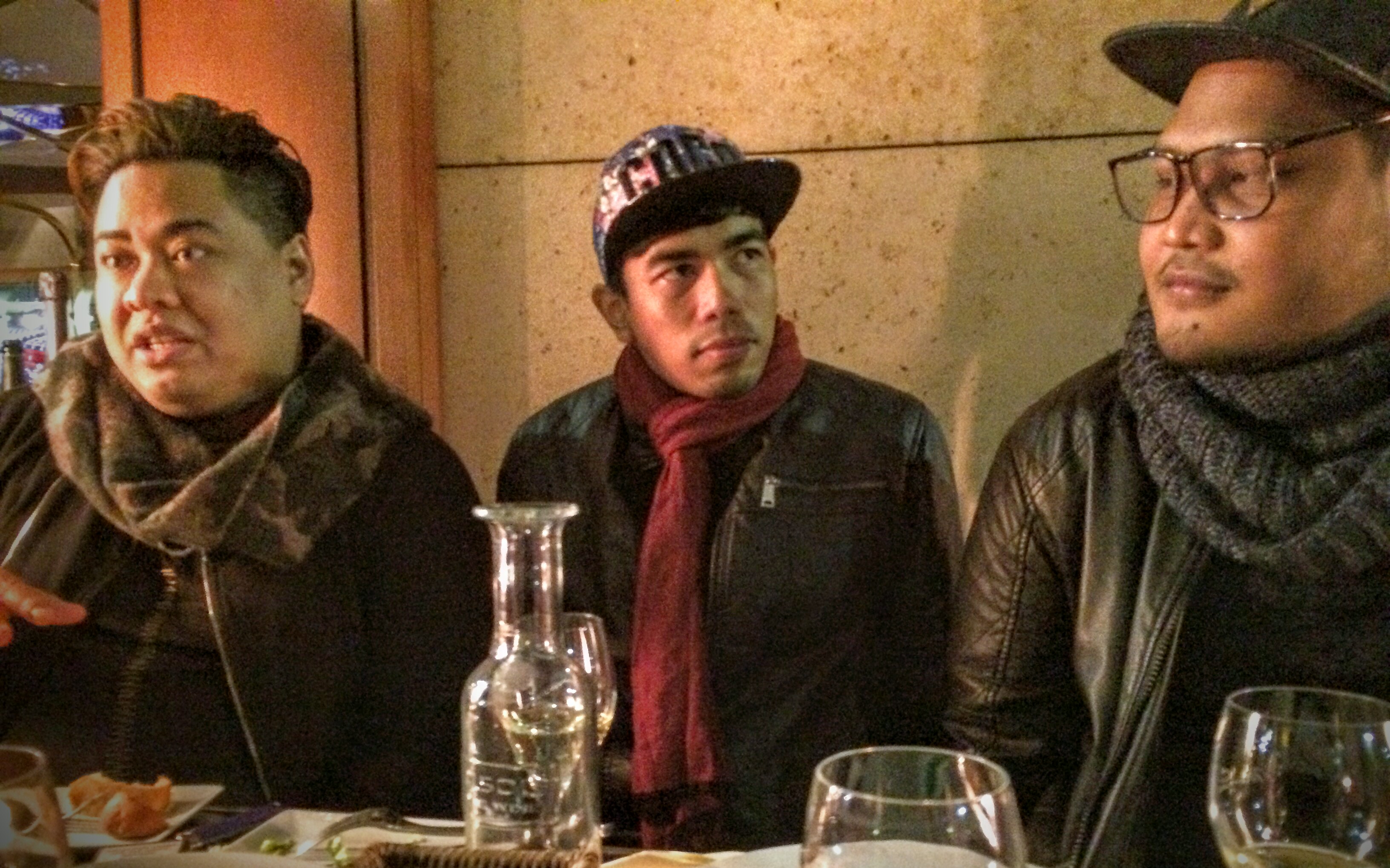 Nasi Lemak Paris founders (from left) Mohd Afizuddin Ahmad Apandi, Fauzi Azami and Al Qayyum Mafaudzil. u00e2u20acu201d Pictures by Ashvini Mei Xi