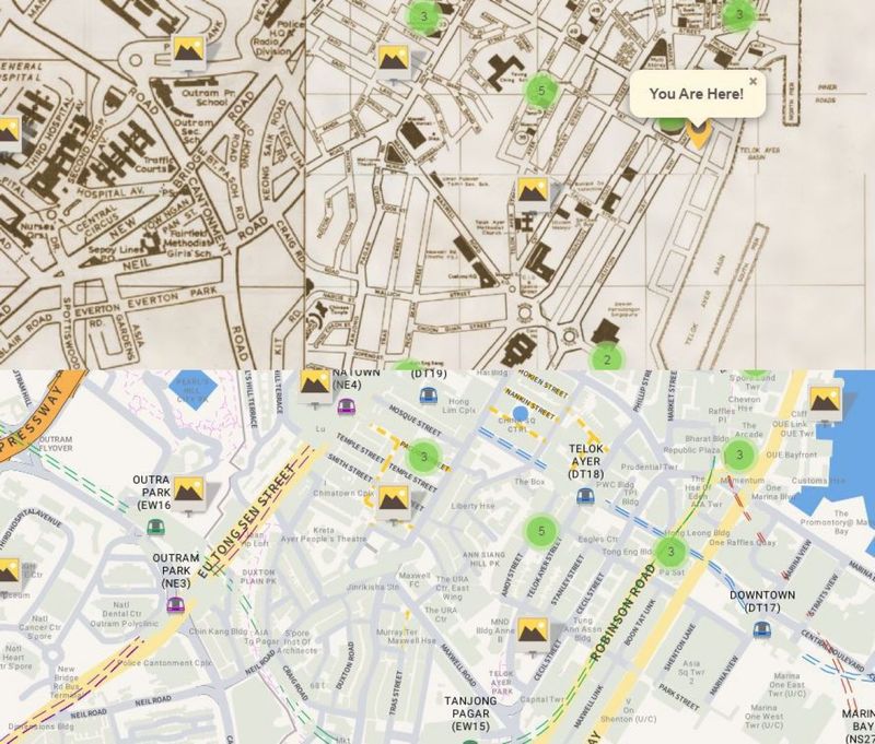 The One Historical Map as seen on oneHmap.sg. u00e2u20acu201d TODAY pic 