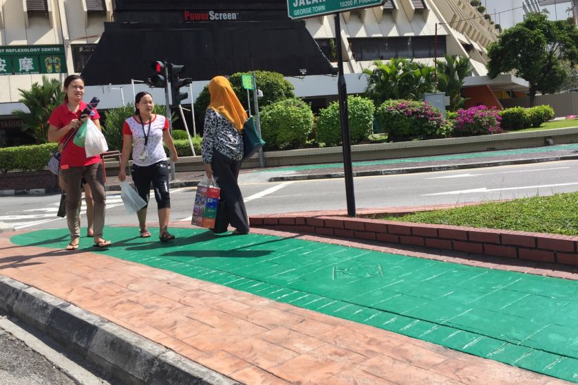 The Penang Island City Council was told that it should consider shared pathways for cyclists and pedestrians, December 23, 2015. u00e2u20acu201d Picture by K.E. Ooi