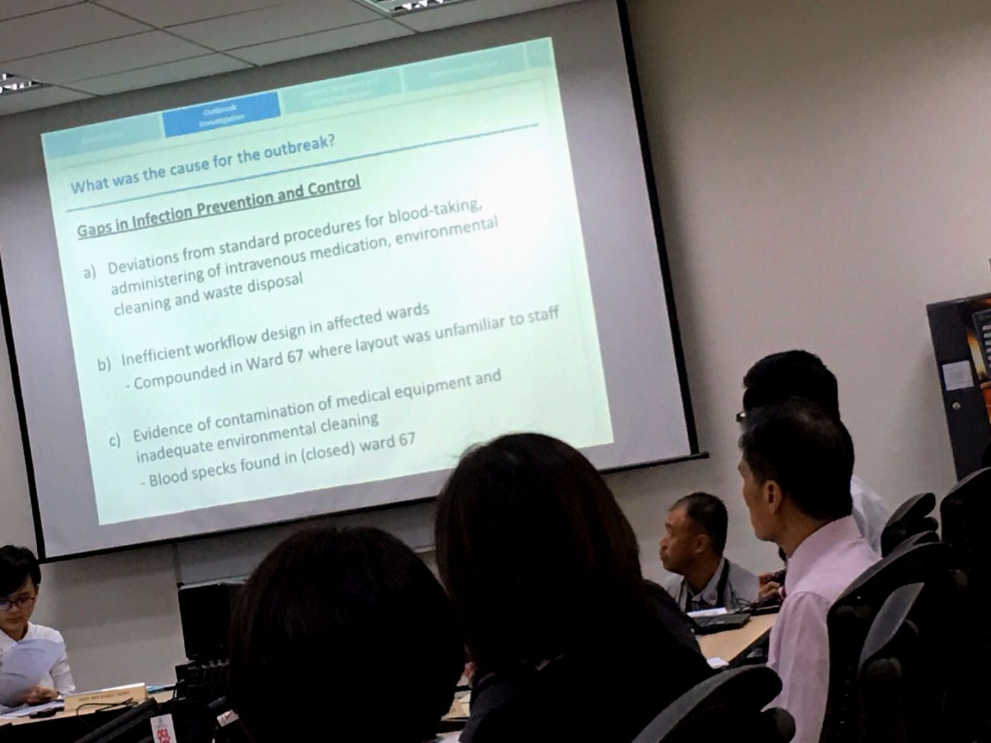 The independent review committee held a media briefing and released its report on the SGH hepatitis C outbreak to the media on Dec 8, 2015. u00e2u20acu201d TODAY pic