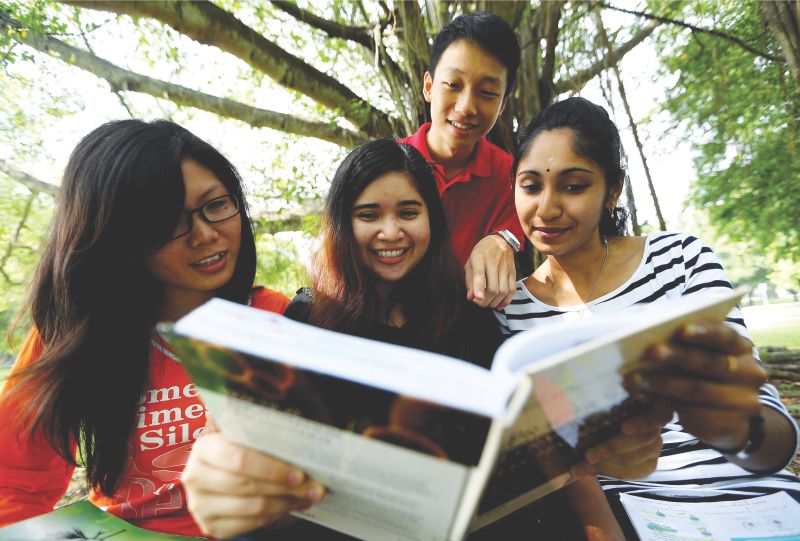 When the declining ringgit fell, many families with children studying abroad were faced with the grim possibility that they could not continue to fund their studies. u00e2u20acu201d Picture by Farhan Yusoff