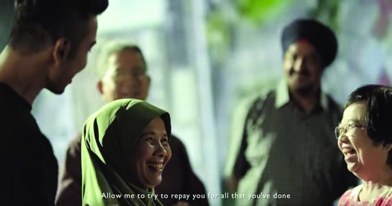 A scene from the music video to Izinkanku by Singaporean Malay pop star Taufik Batisah. u00e2u20acu201d TODAY pic