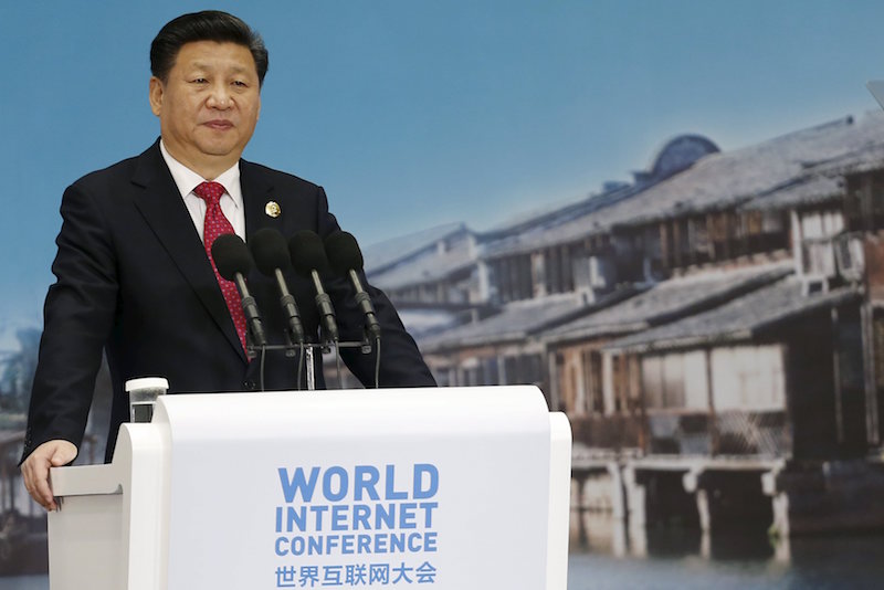 Chinau00e2u20acu2122s President Xi Jinping speaks during the opening ceremony of the 2nd annual World Internet Conference in Wuzhen town of Jiaxing, Zhejiang province, December 16, 2015. u00e2u20acu201d Reuters pic