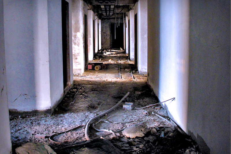 The building’s emptiness can be unsettling. — The Lineup/Reuters pic