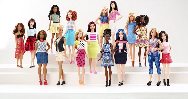 New Barbie doll body shapes of petite, tall and curvy are seen with the traditional Barbie in a photo released by Mattel on January 28, 2016. u00e2u20acu201d Reuters pic