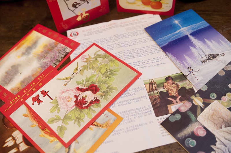 In Penang, greeting cards remain a popular method for fundraising among some charities. u00e2u20acu201d Picture by K.E. Ooi