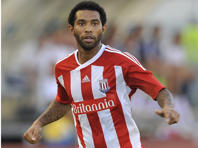 Stoke City's Jermaine Lloyd Pennant during a match against Hajduk in the southern Croatian Adriatic town of Split, on August 4, 2011. u00e2u20acu201d AFP pic