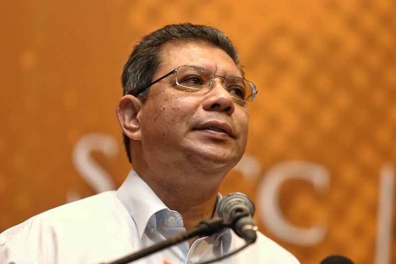 Pakatan Harapan chief secretary Datuk Saifuddin Abdullah speaks at the Pakatan Harapan Leadership Conference in Shah Alam, January 9, 2016. u00e2u20acu201d Picture by Saw Siow Feng 