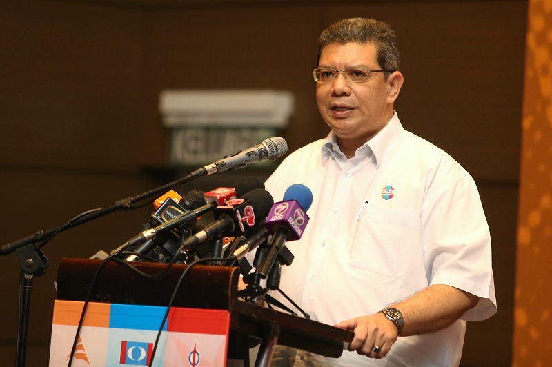 Pakatan Harapan chief secretary Datuk Saifuddin Abdullah speaks at the Pakatan Harapan Leadership Conference in Shah Alam, January 9, 2016. u00e2u20acu201d Picture by Saw Siow Feng 