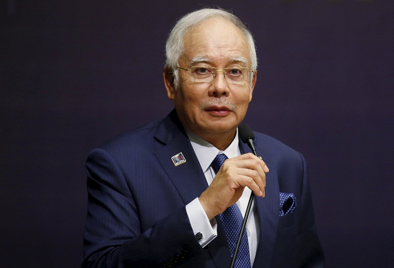 Prime Minister Datuk Seri Najib Razak speaks at the opening of the International Conference on Deradicalisation and Countering Violent Extremism in Kuala Lumpur on January 25, 2016. u00e2u20acu201d Reuters pic