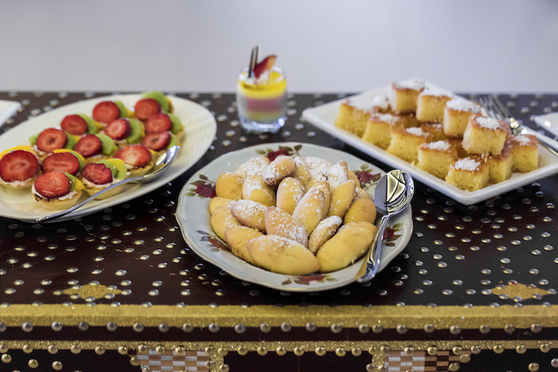 Buffet desserts at the Zaman Awal, a restaurant, in the Al Boom tourist village in Dubai, United Arab Emirates, December 11, 2015. — Picture by Christophe Viseux/The New York Times