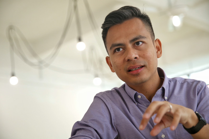 Fahmi Fadzil. u00e2u20acu201d Picture by Saw Siow Feng