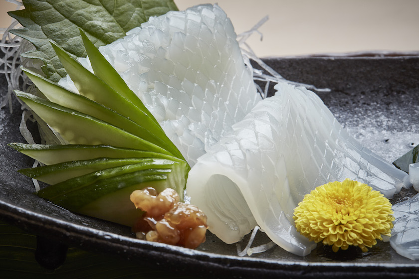 Squid at Yamashita Restaurant in Kanazawa, Japan. — Picture by Andy Haslam/The New York Times