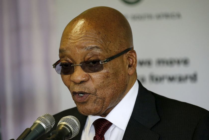 South Africau00e2u20acu2122s President Jacob Zuma. u00e2u20acu201d Reuters pic