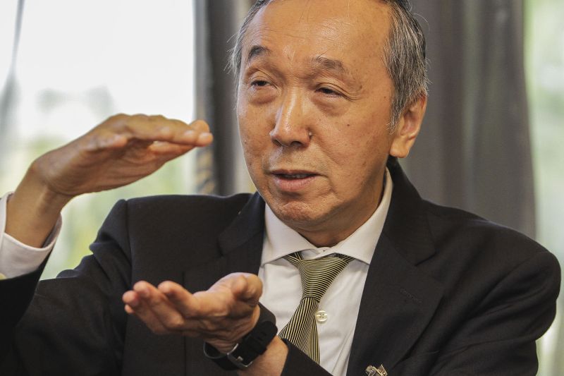 Organising Chairman, James Wong Kwong Onn speaks to the media during a press conference at the Sime Darby Convention Centre in Bukit Kiara, January 20, 2016. u00e2u20acu2022 Picture by Yusof Mat Isa