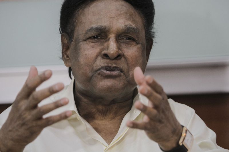 Datuk Seri Samy Vellu speaks during a news conference at Batu Caves in Selangor, January 24, 2016. u00e2u20acu2022 Picture by Yusof Mat Isa