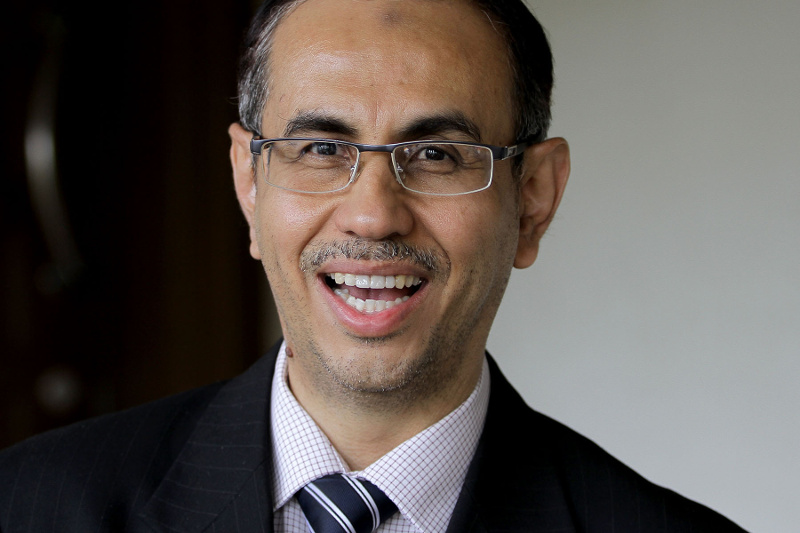 Institut Profesional Baitulmal CEO, Syed Omar Syed Agil arriving at the High Court in Kuala Lumpur, Jan 4, 2016. u00e2u20acu201d Picture by Yusof Mat Isa