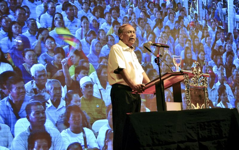 Tan Sri Adenan Satem has hinted on a few occasions that the Sarawak state election will be held in March this year. u00e2u20acu2022 Bernama pic