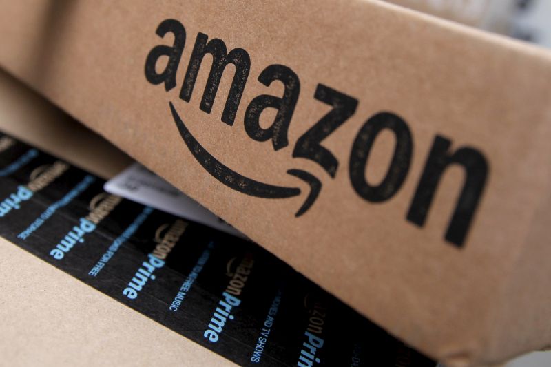 Amazon boxes are seen stacked for delivery in the Manhattan borough of New York City, January 29, 2016. u00e2u20acu2022 Reuters pic