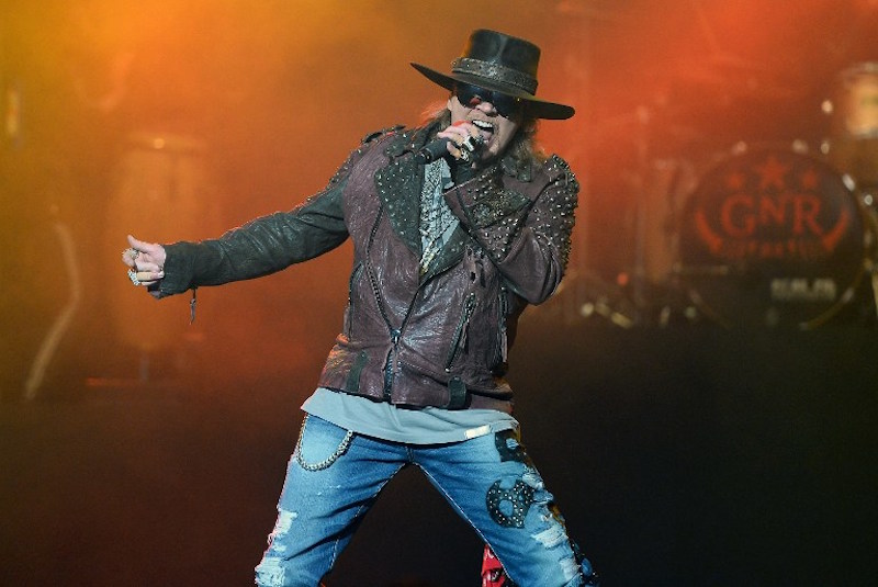 Singer Axl Rose of Guns Nu00e2u20acu2122 Roses performs at The Joint inside the Hard Rock Hotel & Casino in Las Vegas May 21, 2014. u00e2u20acu201d AFP picn