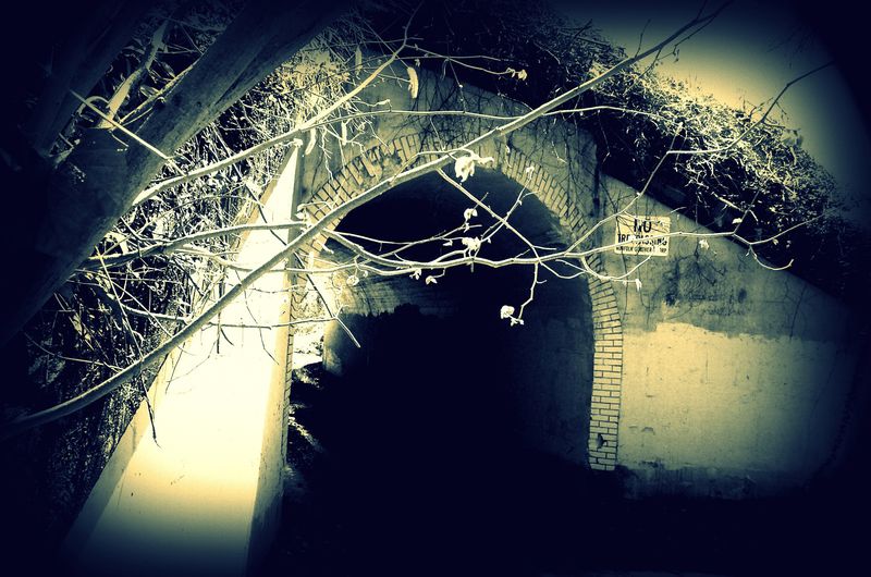 The Bunnyman Bridge or Colchester Overpass in Clifton, Virginia. u00e2u20acu201d Picture courtesy of Motoboy92/Flickr