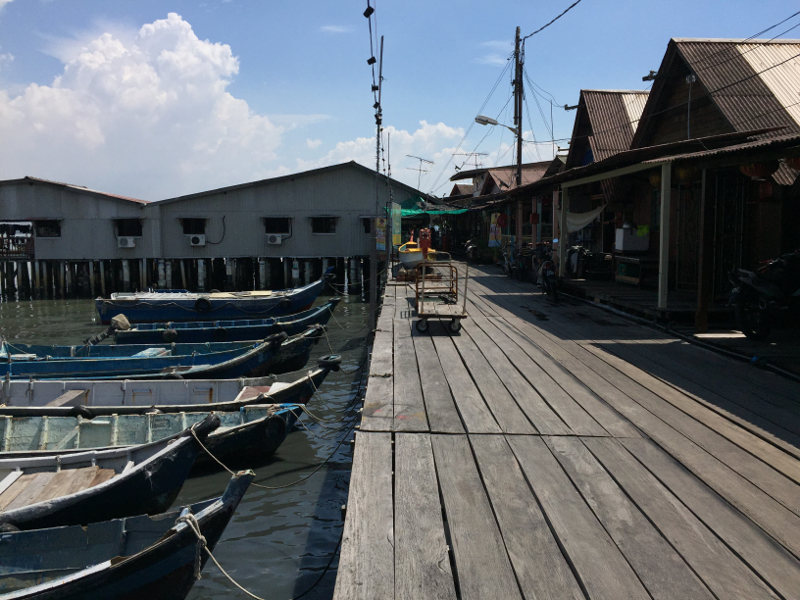 The Chew Jetty Kongsi traditionally organises the annual Jade Emperor's birthday celebration on the eighth day of the Chinese lunar calendar at the entrance to the heritage village. u00e2u20acu201d Picture by K.E. Ooi