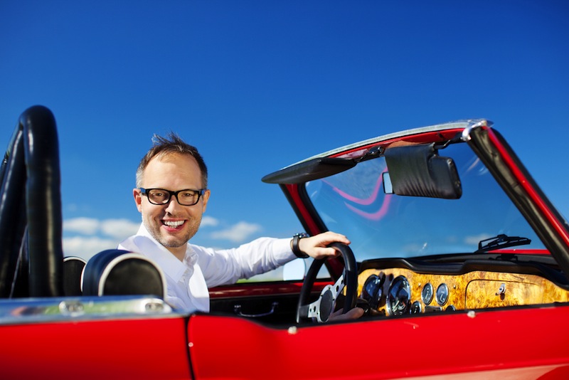 According to new research happiness doesn't drop as we reach middle-age. u00e2u20acu201d AFP pic