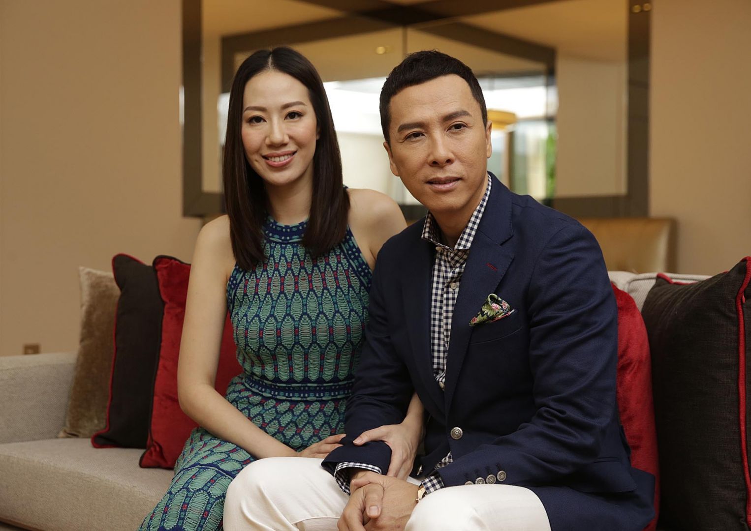 Yen has been married to former beauty queen Cecilia Wang for 13 years. u00e2u20acu201d TODAY pic