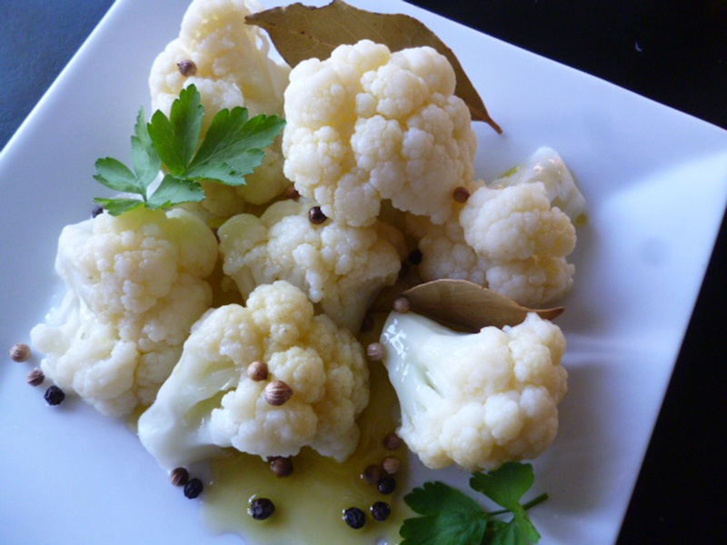 Buy the freshest cauliflower you can find for Cauliflower à la Greque.