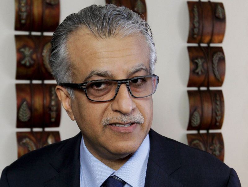 FIFA presidential candidate Sheikh Salman Bin Ebrahim Al Khalifa at interview with Reuters in Panama City, January 8, 2016. The president, Asian Football Confederation, is one of five candidates in the Feb. 26 vote REUTERS/Rafael Ibarra