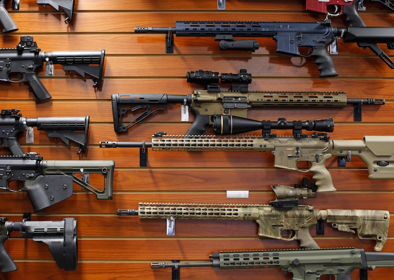 Firearms are shown for sale at the AO Sword gun store in El Cajon, California, January 5, 2016. u00e2u20acu201d Reuters pic