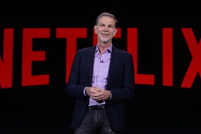 Netflix cofounder and chief executive Reed Hastings announced the birth of a new global Internet TV network. u00e2u20acu201d DNA pic