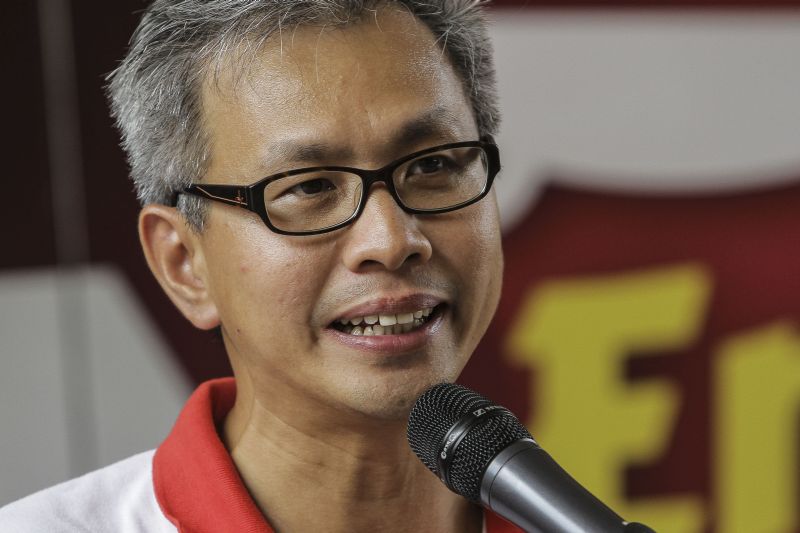 DAP National Publicity Secretary, Tony Pua, speaks at DAPu00e2u20acu2122s Impian Malaysia launch at Sunway Pyramid in Petaling Jaya, January 17, 2016. u00e2u20acu201d Picture by Yusof Mat Isa