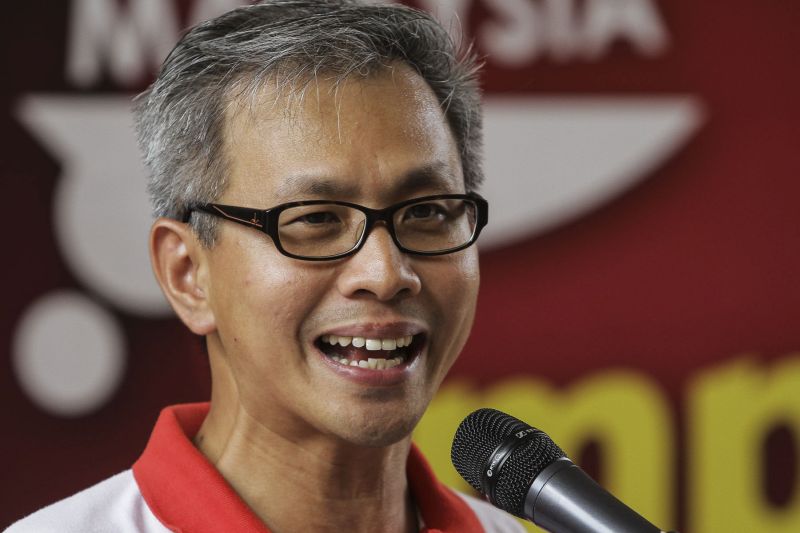 DAP National Publicity Secretary, Tony Pua, speaks at DAPu00e2u20acu2122s Impian Malaysia launch at Sunway Pyramid in Petaling Jaya, January 17, 2016. u00e2u20acu201d Picture by Yusof Mat Isa