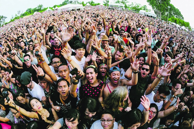 The Laneway experience: More than just spending a day at Gardens By The Bay listening to your favourite bands.u00c2u00a0u00e2u20acu201d Picture by Laneway Festival Singapore/Chugg Entertainment