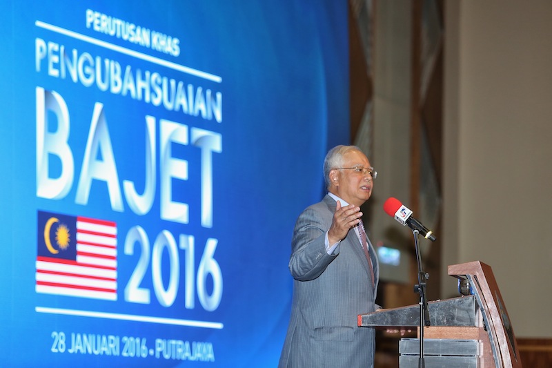 Budget revision announcement by Najib @ PICC, 12pm.u00e2u20acu201du00c2u00a0Picture by Saw Siow Feng