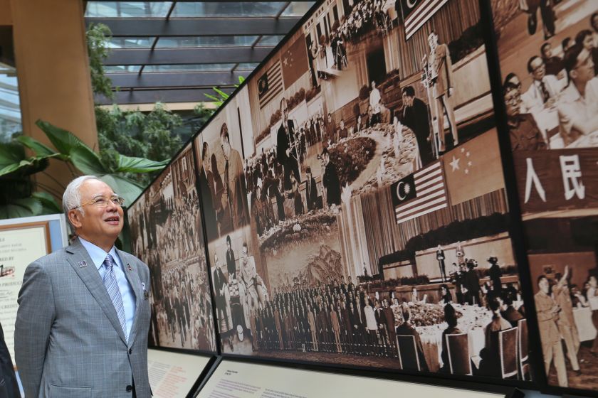 Datuk Seri Najib Razak attends a special commemorative seminar for his father Tun Abdul Razak Hussein at the Royale Chulan Hotel, Kuala Lumpur January 14, 2015. u00e2u20acu201d Picture by Saw Siow Feng