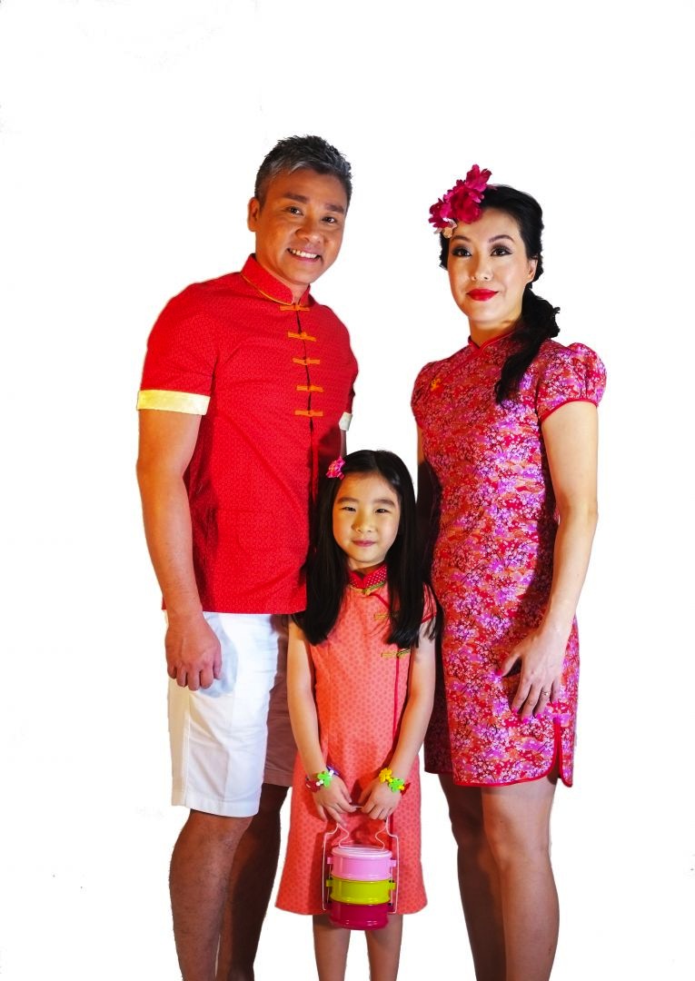 Little Qipao recently launched matching adult designs to pair with their little tots. u00e2u20acu201d Picture by Little Qipaon